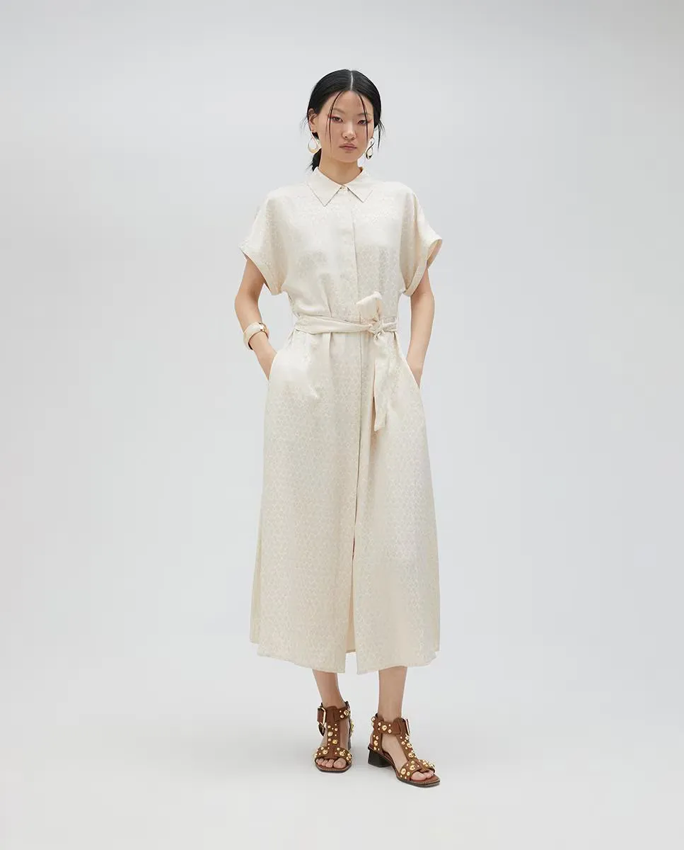 Платье миди с поясом Lola Casademunt, цвет Crudo
Платье миди с поясом Lola Casademunt, цвет Crudo