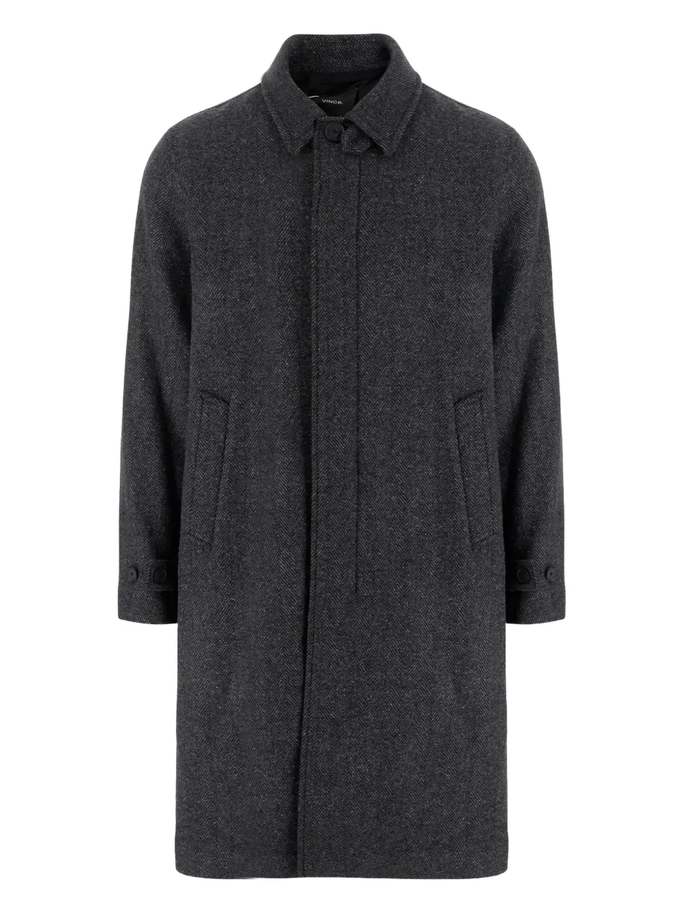 Пальто из шерсти в елочку Vince, серый
Пальто из шерсти в елочку Vince, серый