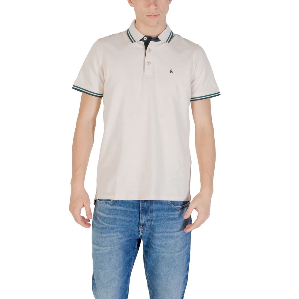 Бежевая хлопковая рубашка-поло Jack & Jones, бежевый
Бежевая хлопковая рубашка-поло Jack & Jones, бежевый