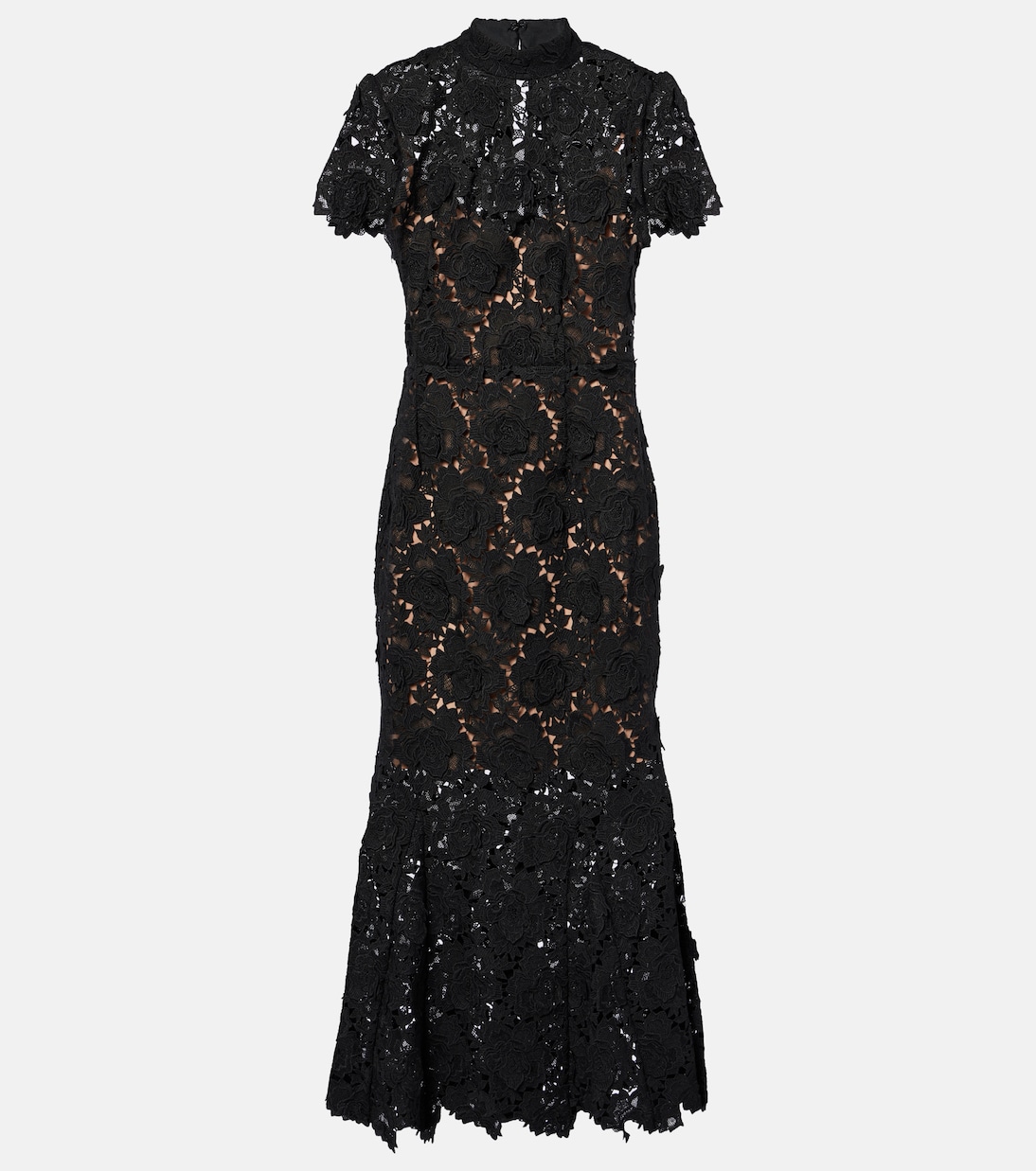 Платье макси с цветочным кружевом Self-Portrait, черный
Платье макси с цветочным кружевом Self-Portrait, черный
