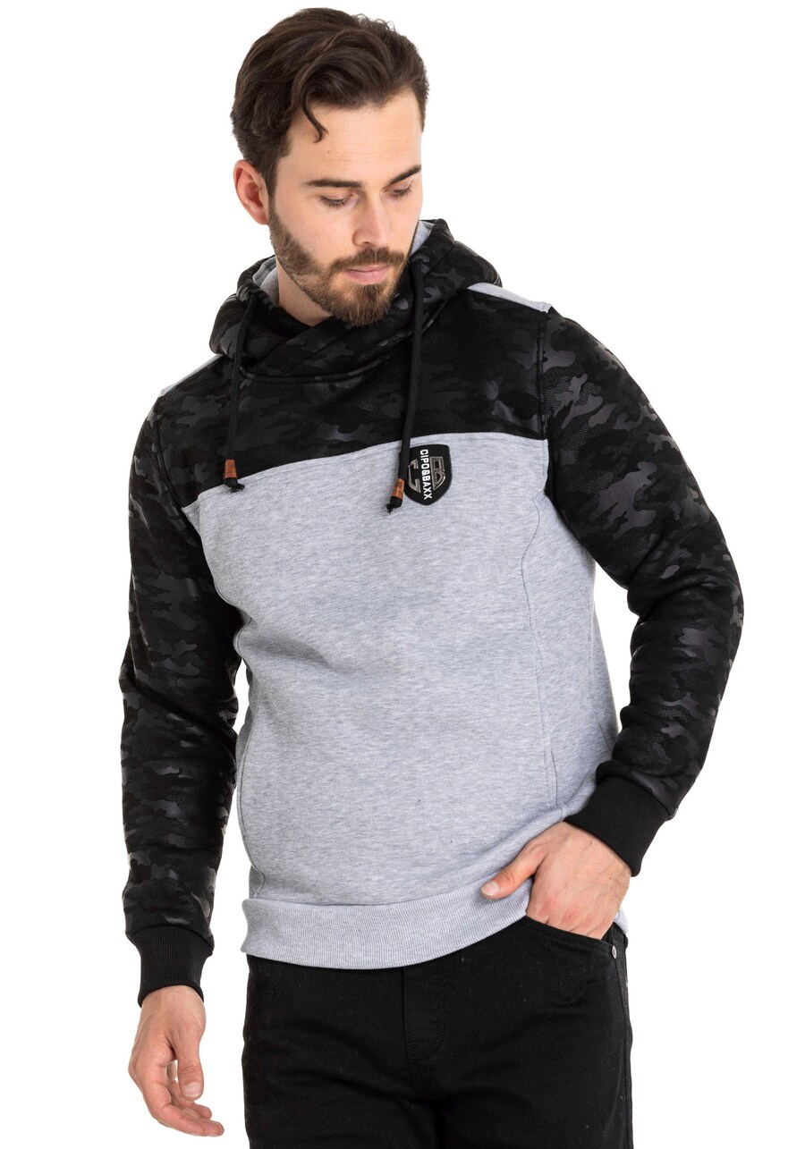 Толстовка CIPO & BAXX, Dark Grey/Mottled Grey
Толстовка CIPO & BAXX, Dark Grey/Mottled Grey