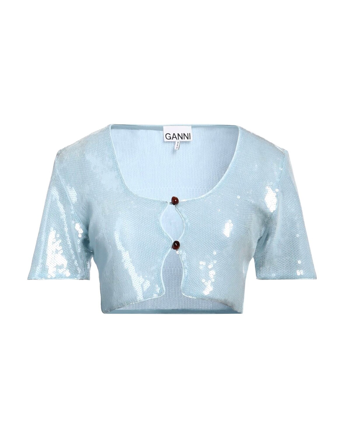 Топ Ganni, небесно-голубой
Топ Ganni, небесно-голубой