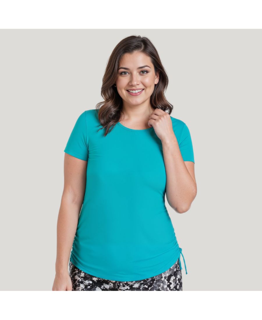 Купальный топ и плавки/бюстгальтер Adele больших размеров с короткими рукавами Calypsa, Calypsa teal
Купальный топ и плавки/бюстгальтер Adele больших размеров с короткими рукавами Calypsa, Calypsa teal