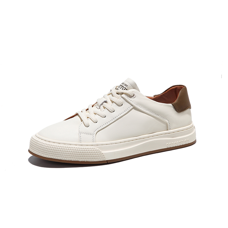 Hautton Jeans Низкие скейтбордские кроссовки мужские черно-серые бело-коричневые, цвет White Brown
Hautton Jeans Низкие скейтбордские кроссовки мужские черно-серые бело-коричневые, цвет White Brown