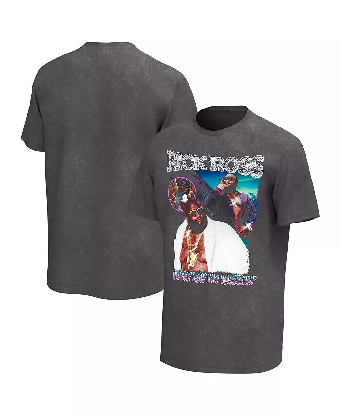 Мужская темно-серая футболка с графическим рисунком Rick Ross Collage Philcos
Мужская темно-серая футболка с графическим рисунком Rick Ross Collage Philcos