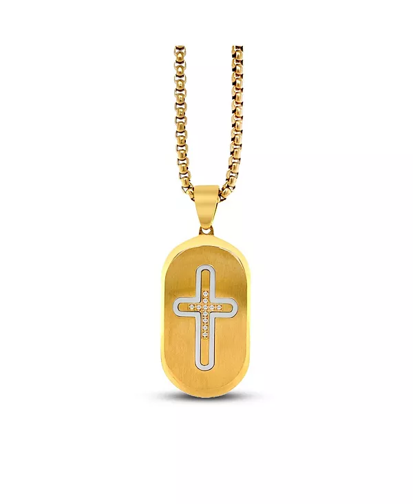 Ожерелье с продолговатым крестом Paxor Anna Zuckerman, gold
Ожерелье с продолговатым крестом Paxor Anna Zuckerman, gold