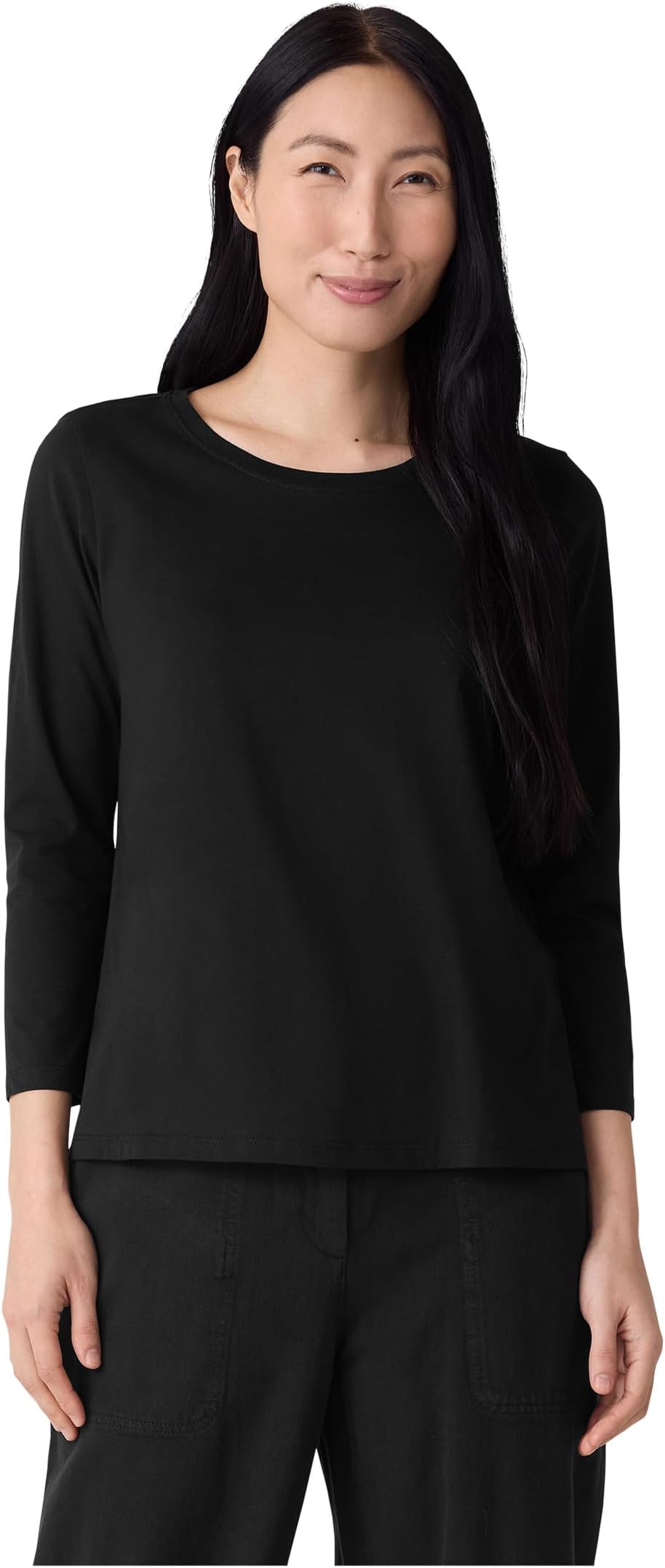 Футболка Eileen Fisher Organic Pima Cotton Jersey Round Neck Tee, черный
Футболка Eileen Fisher Organic Pima Cotton Jersey Round Neck Tee, черный