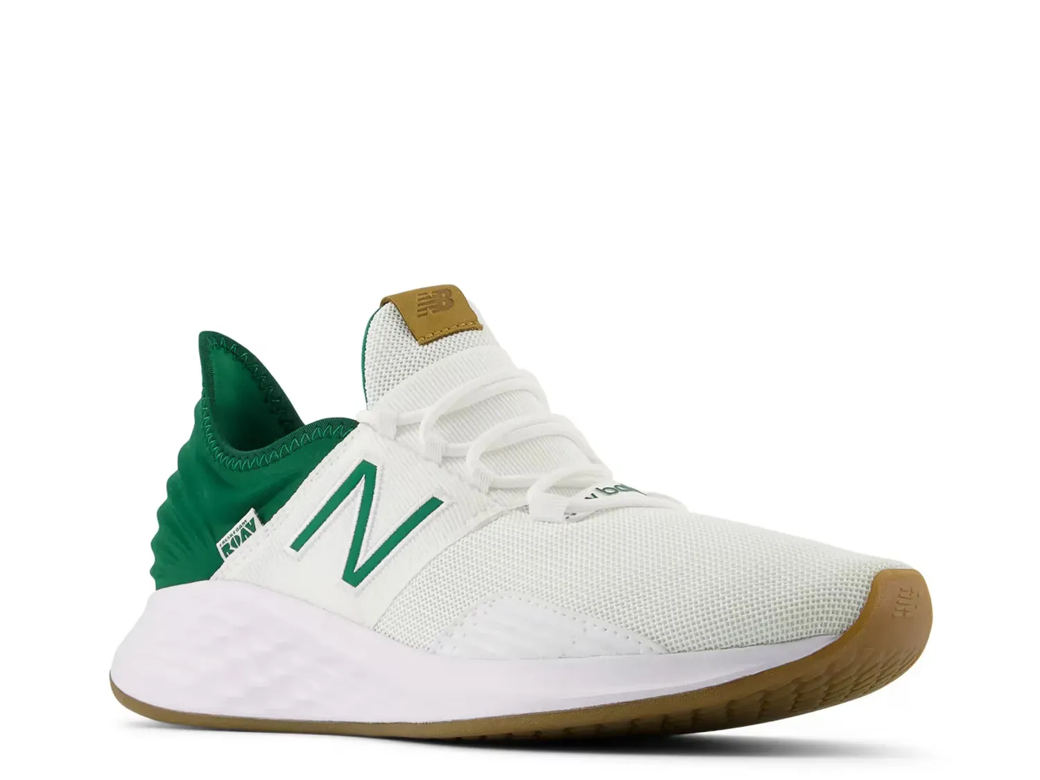 Кроссовки для бега Fresh Foam Roav - мужские New Balance, White/Green 
Кроссовки для бега Fresh Foam Roav - мужские New Balance, White/Green
