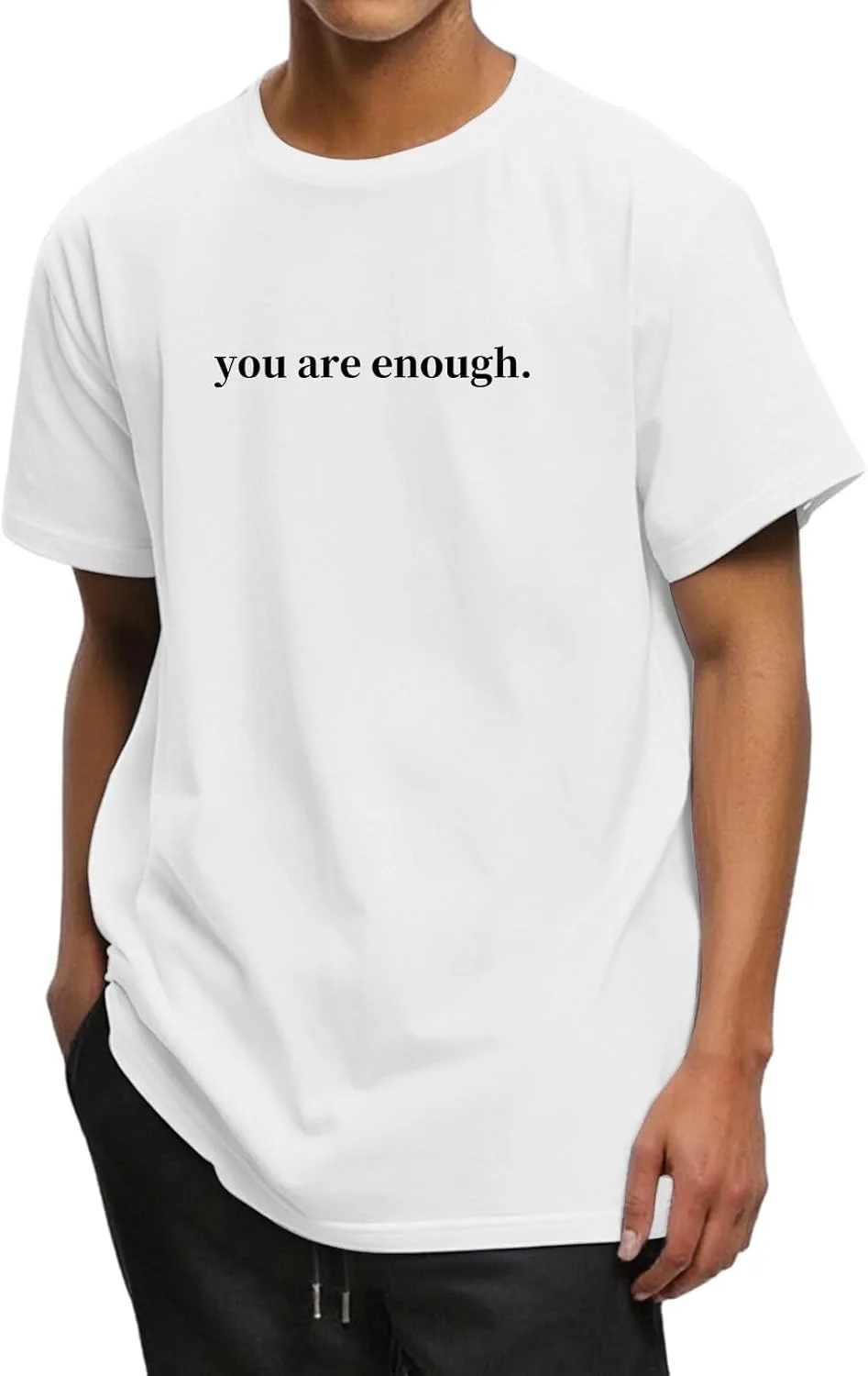 Футболка для мужчин Slim Fit Casual с круглым вырезом JHOKCI
Футболка для мужчин Slim Fit Casual с круглым вырезом JHOKCI