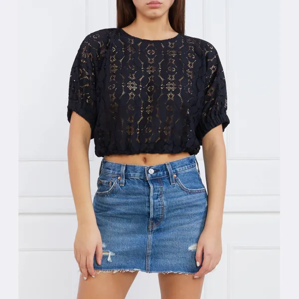 Укороченная блузка Desigual, черный
Укороченная блузка Desigual, черный