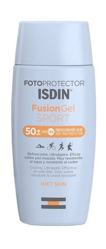 Isdin Fotoprotector Fusion Gel Sport SPF50+защитный гель с фильтром, 100 ml
Isdin Fotoprotector Fusion Gel Sport SPF50+защитный гель с фильтром, 100 ml