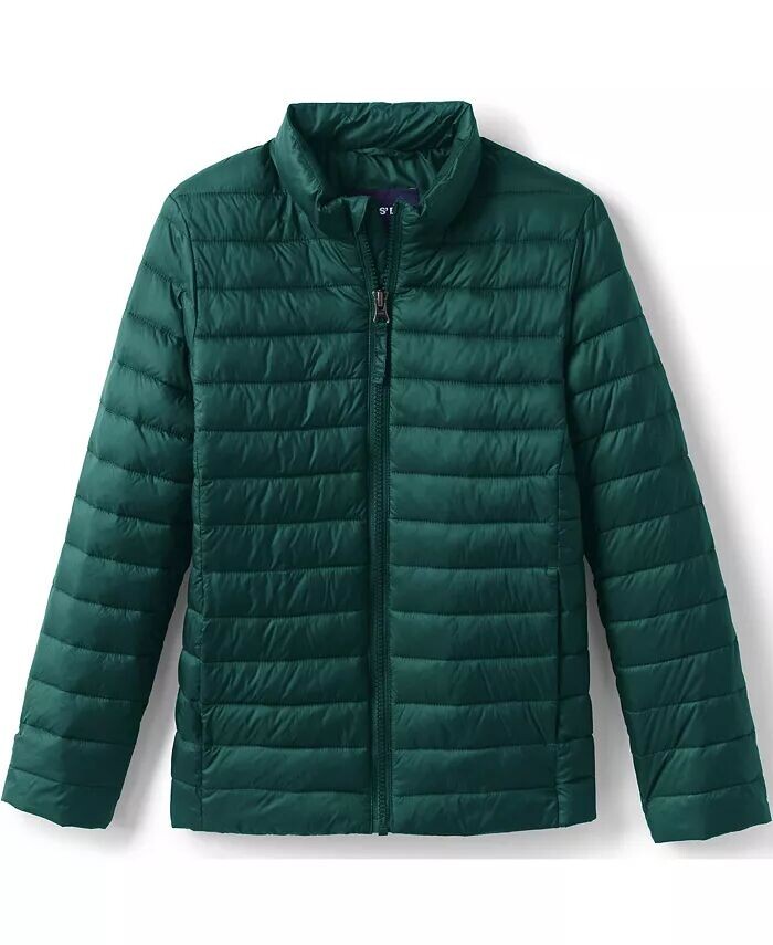 Утепленная куртка для девочек Lands' End, зеленый
Утепленная куртка для девочек Lands' End, зеленый