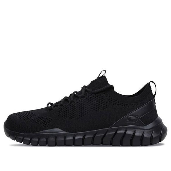 Кроссовки overhaul black Skechers, черный 
Кроссовки overhaul black Skechers, черный