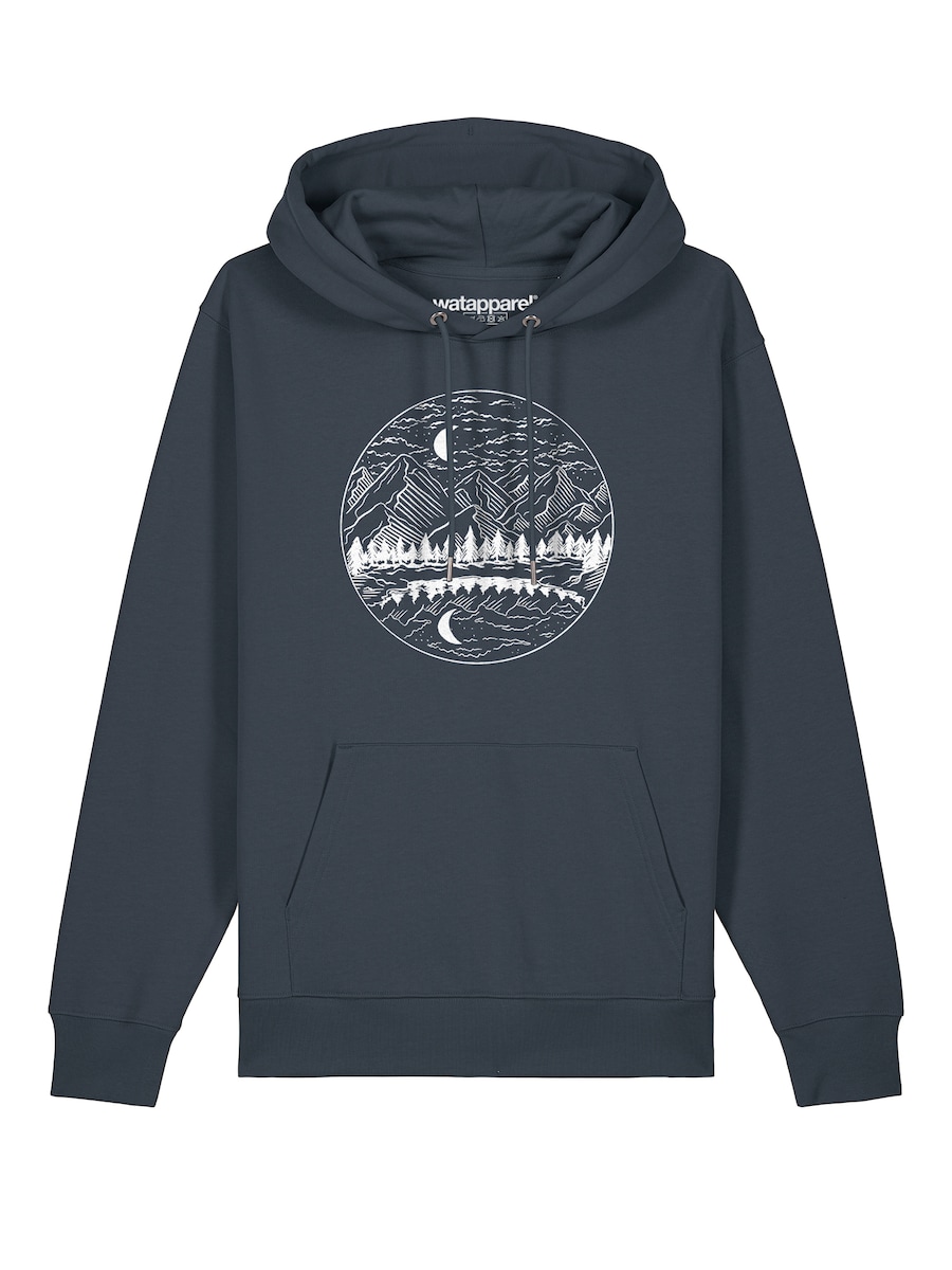 Толстовка Watapparel Mountains by night, антрацит
Толстовка Watapparel Mountains by night, антрацит