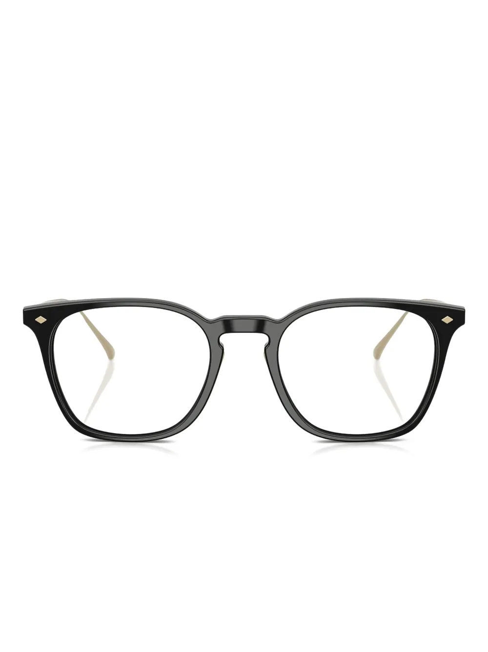 Очки в квадратной оправе из титана GIORGIO ARMANI, черный
Очки в квадратной оправе из титана GIORGIO ARMANI, черный