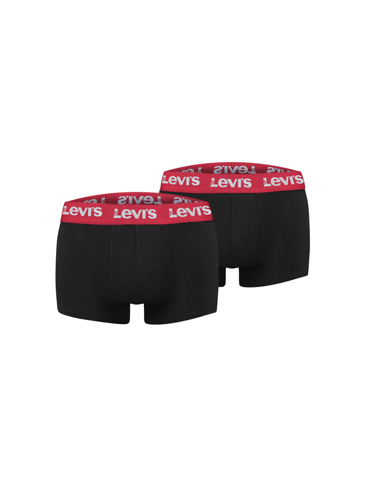 Levi´s Боксерские шорты LEVIS Men Repeat Logo Trunk 2P в черно-красном цвете
Levi´s Боксерские шорты LEVIS Men Repeat Logo Trunk 2P в черно-красном цвете