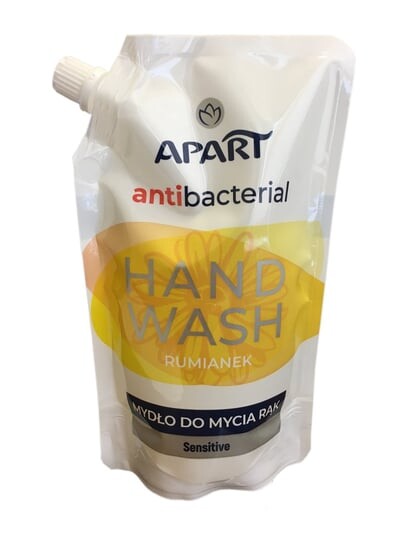 Антибактериальное жидкое мыло Ромашка Sensitive 400мл Apart
Антибактериальное жидкое мыло Ромашка Sensitive 400мл Apart