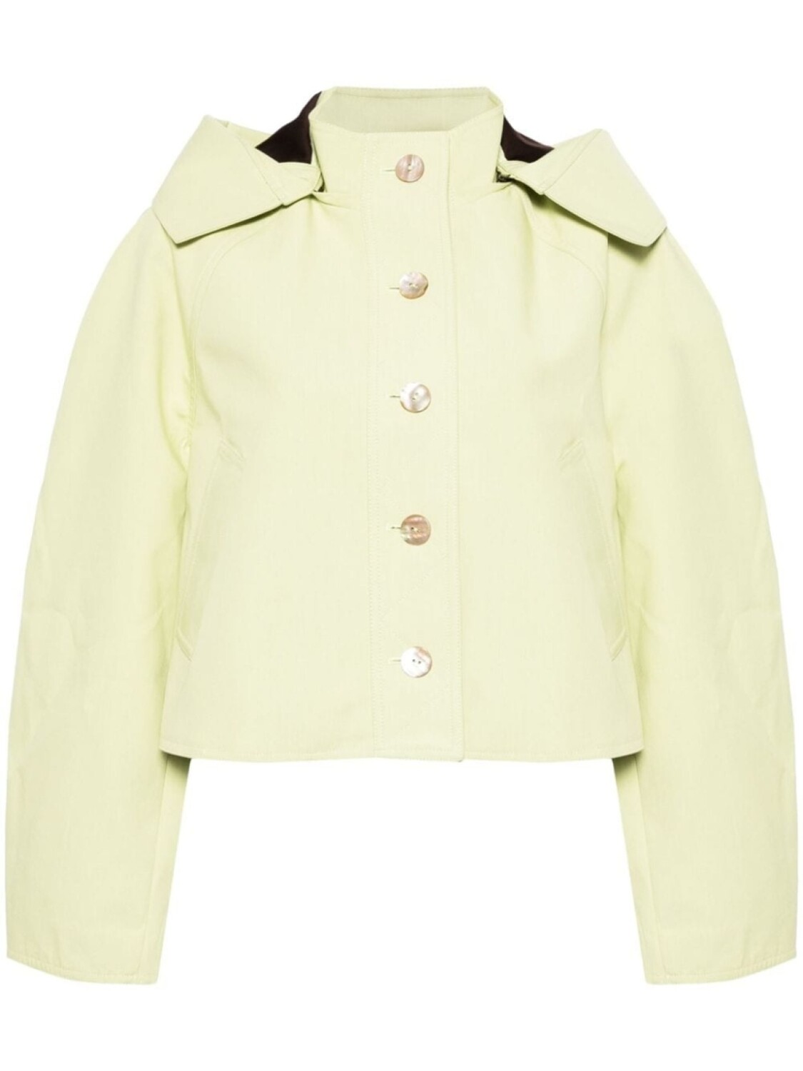 Ulla Johnson укороченная шуба с капюшоном, зеленый
Ulla Johnson укороченная шуба с капюшоном, зеленый