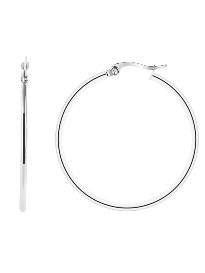 Adeliás Женские серьги - Серьги-кольца из нержавеющей стали серебристого цвета
Adeliás Женские серьги - Серьги-кольца из нержавеющей стали серебристого цвета