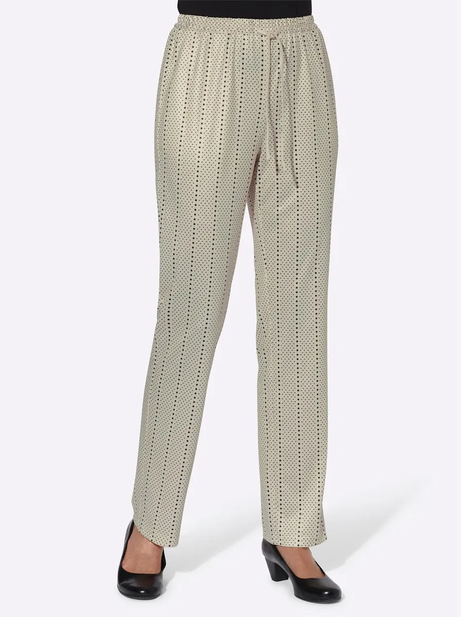 Трикотажные брюки Classic Basics, цвет Sand-Getupft 
Трикотажные брюки Classic Basics, цвет Sand-Getupft