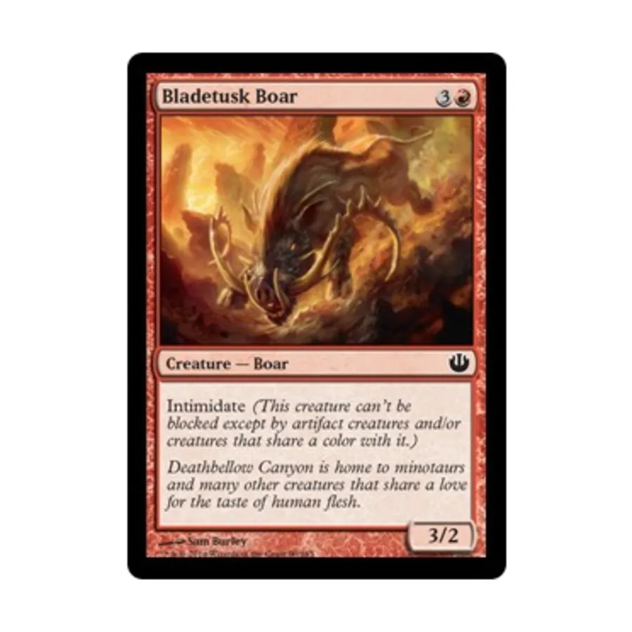 CCG Клинокбивной вепрь (клавиша C), MTG - Journey into Nyx
CCG Клинокбивной вепрь (клавиша C), MTG - Journey into Nyx