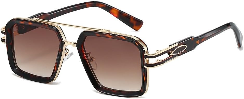 Солнцезащитные очки для мужчин и женщин - защита UV400 - двухлучевая градиентная оправа с леопардовым принтом для занятий спортом на открытом воздухе и вождения QWBSER, 2
Солнцезащитные очки для мужчин и женщин - защита UV400 - двухлучевая градиентная оправа с леопардовым принтом для занятий спортом на открытом воздухе и вождения QWBSER, 2