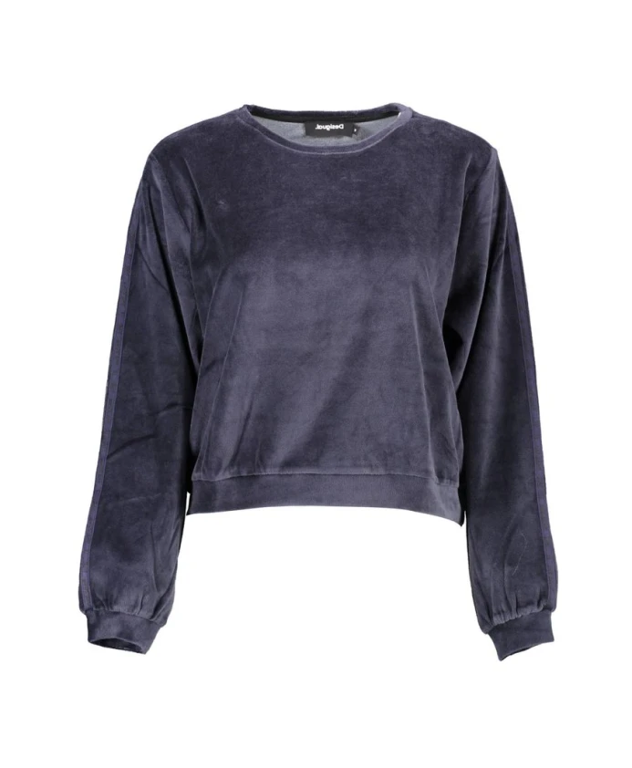 Хлопковый свитер Desigual, синий
Хлопковый свитер Desigual, синий