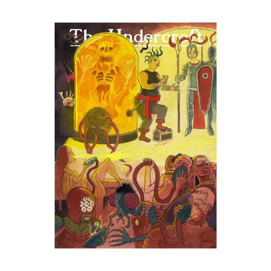 #10 "Babel Square, Void, A Miscellany", Undercroft (Lamentations of the Flame Princess Zine), мягкая обложка
#10 "Babel Square, Void, A Miscellany", Undercroft (Lamentations of the Flame Princess Zine), мягкая обложка