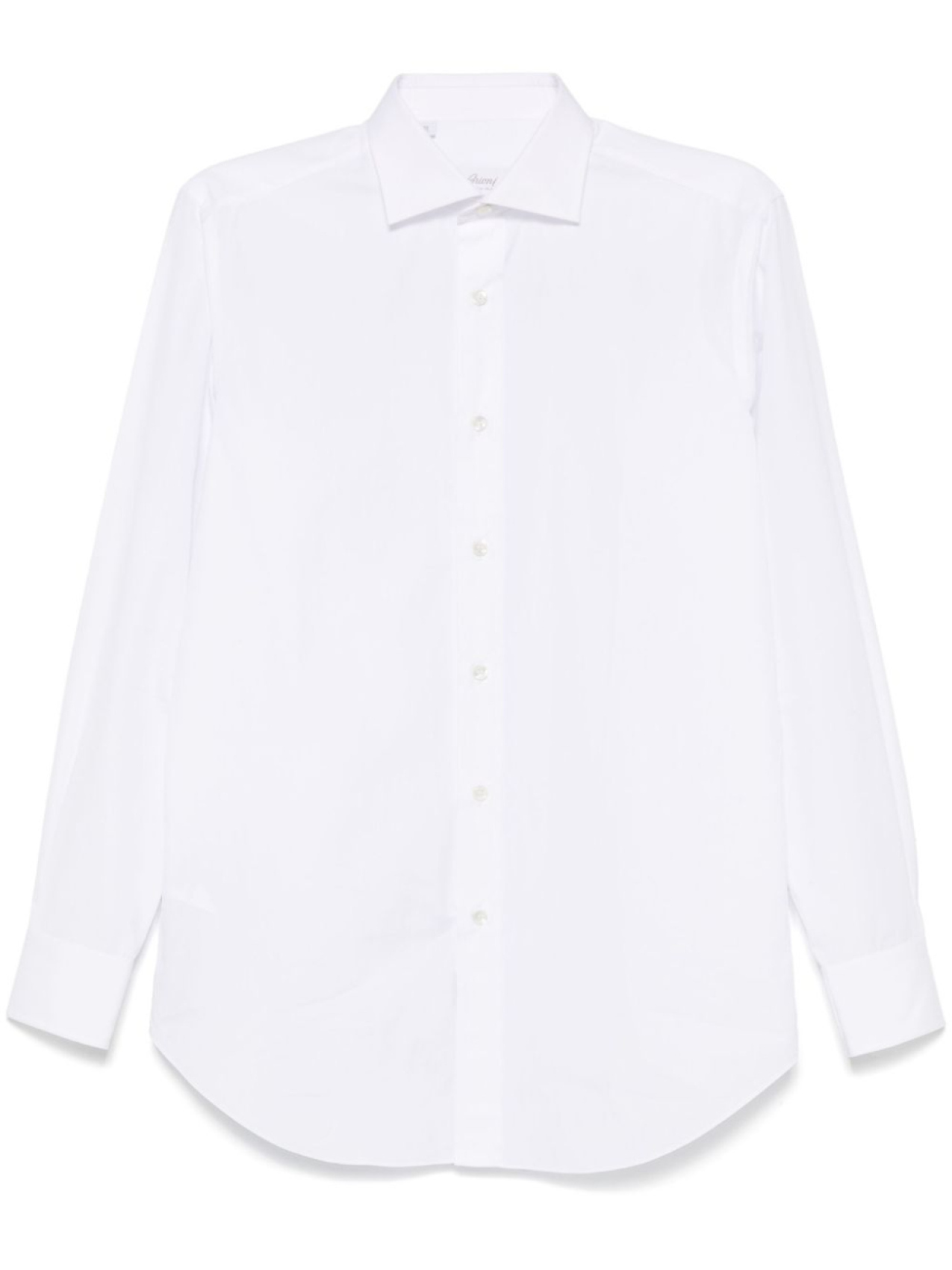 Brioni рубашка на пуговицах, белый
Brioni рубашка на пуговицах, белый