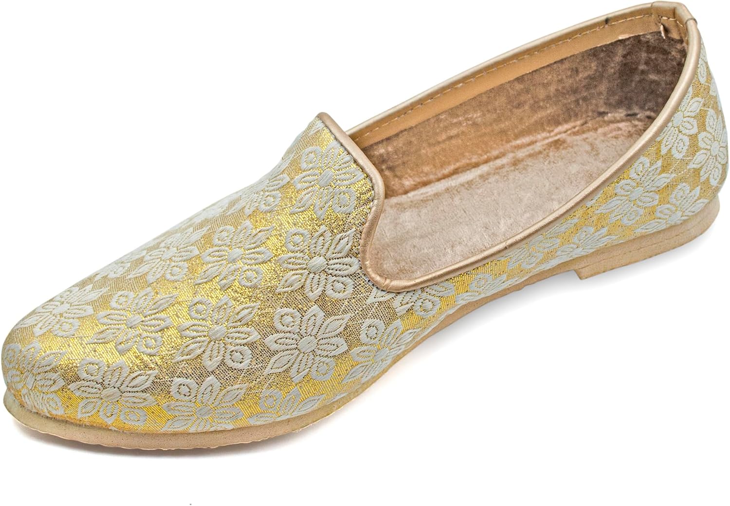 Мужские туфли-мюли в пенджабском стиле «Чандракала», свадебные туфли-хусса, традиционные этнические лоферы ручной работы Chandrakala, золотой
Мужские туфли-мюли в пенджабском стиле «Чандракала», свадебные туфли-хусса, традиционные этнические лоферы ручной работы Chandrakala, золотой