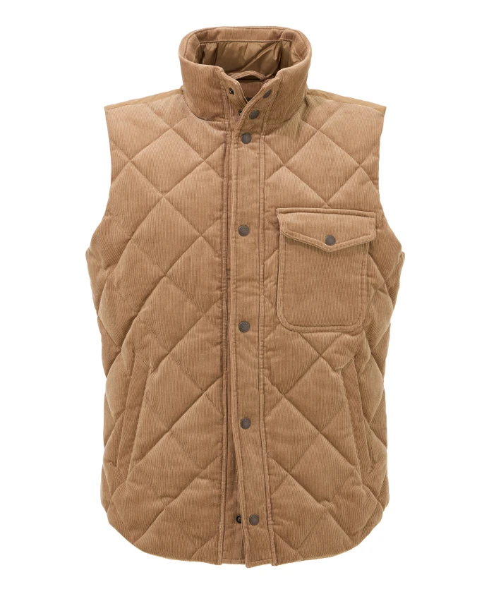 Утепленный жилет из хлопкового бархата. Boggi Milano, бежевый
Утепленный жилет из хлопкового бархата. Boggi Milano, бежевый