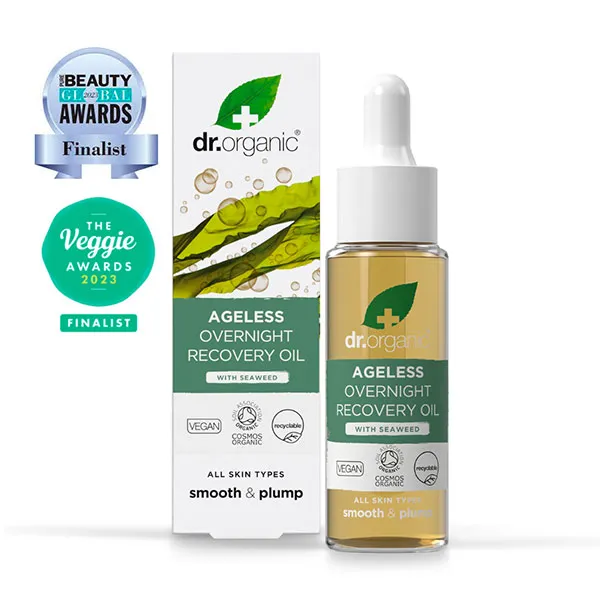 Ночное восстанавливающее масло Ageless Overnight Recovery Oil Dr. Organic, 30 ml
Ночное восстанавливающее масло Ageless Overnight Recovery Oil Dr. Organic, 30 ml
