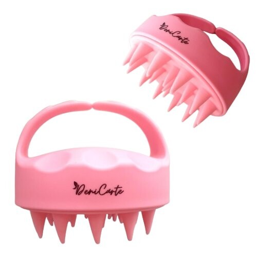 Массажная щетка для мытья волос на голове Deni Carte
Массажная щетка для мытья волос на голове Deni Carte