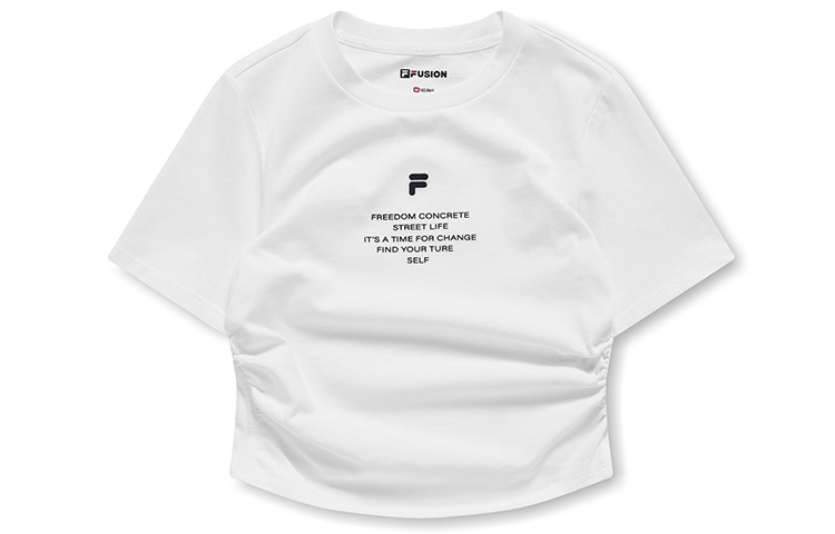 Популярная уличная коллекция SS23 Кроп-топ женский стандартный белый FILA FUSION
Популярная уличная коллекция SS23 Кроп-топ женский стандартный белый FILA FUSION