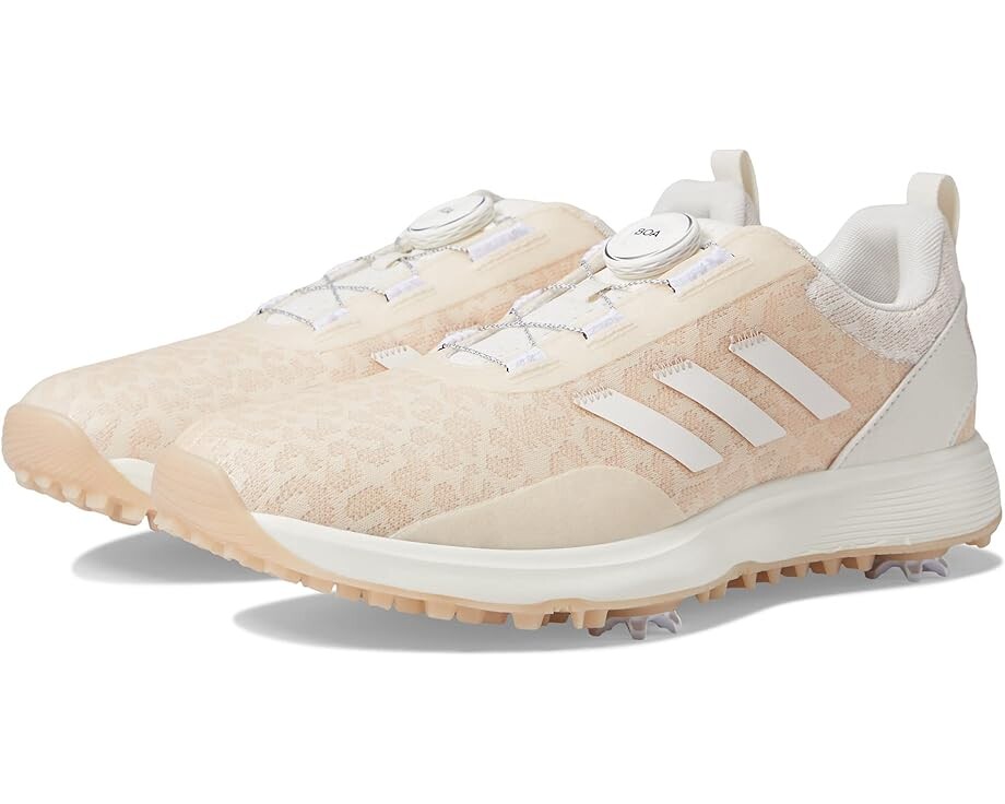 Кроссовки Adidas S2G 23 Boa Golf Shoes, цвет Chalk White/Chalk White/Wonder Quartz
Кроссовки Adidas S2G 23 Boa Golf Shoes, цвет Chalk White/Chalk White/Wonder Quartz