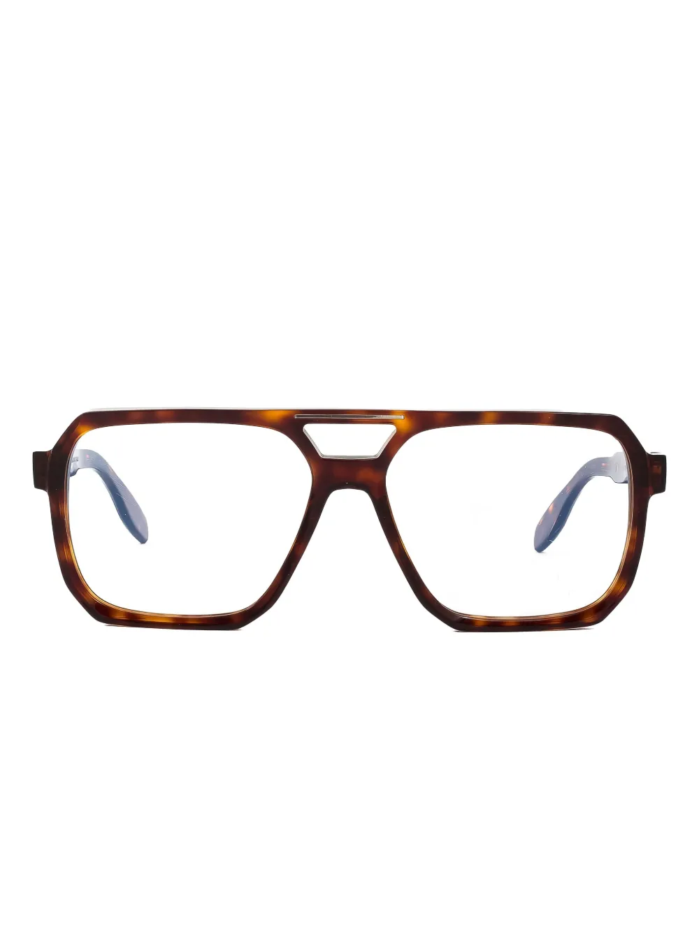 Очки в геометрической оправе черепахового цвета Kador, коричневый
Очки в геометрической оправе черепахового цвета Kador, коричневый