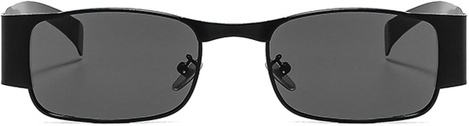 Винтажные маленькие квадратные солнцезащитные очки для женщин в металлической оправе, цвет шампанского, защита от УФ-излучения UV400, модные мужские солнцезащитные очки в стиле панк mincl, Black
Винтажные маленькие квадратные солнцезащитные очки для женщин в металлической оправе, цвет шампанского, защита от УФ-излучения UV400, модные мужские солнцезащитные очки в стиле панк mincl, Black