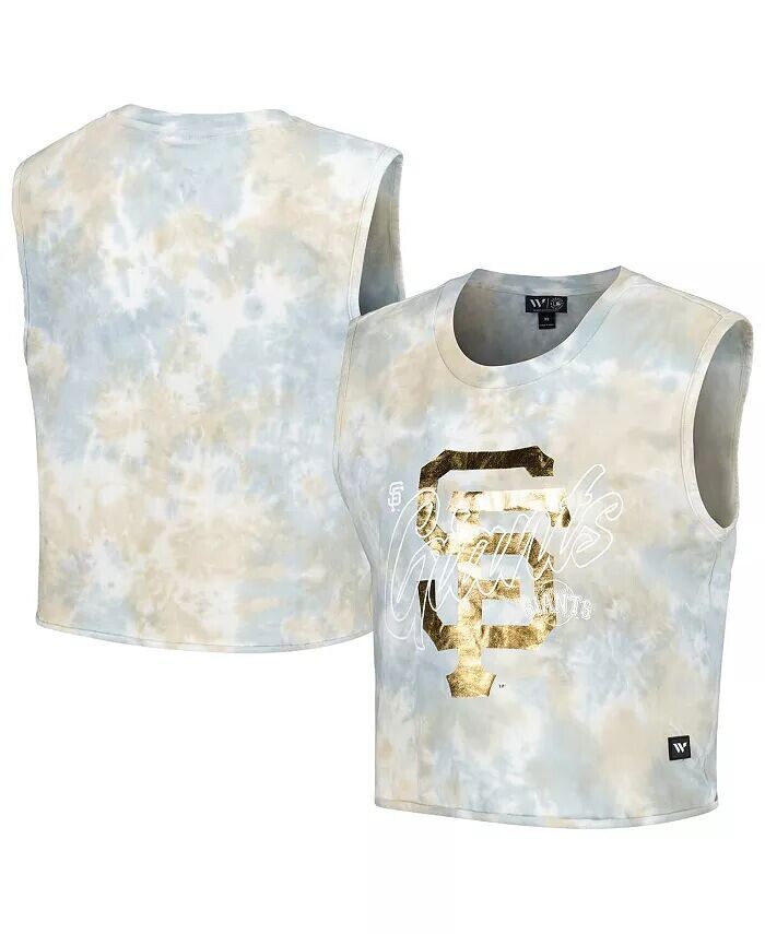 Женская белая майка-топ San Francisco Giants Washed Muscle The Wild Collective
Женская белая майка-топ San Francisco Giants Washed Muscle The Wild Collective