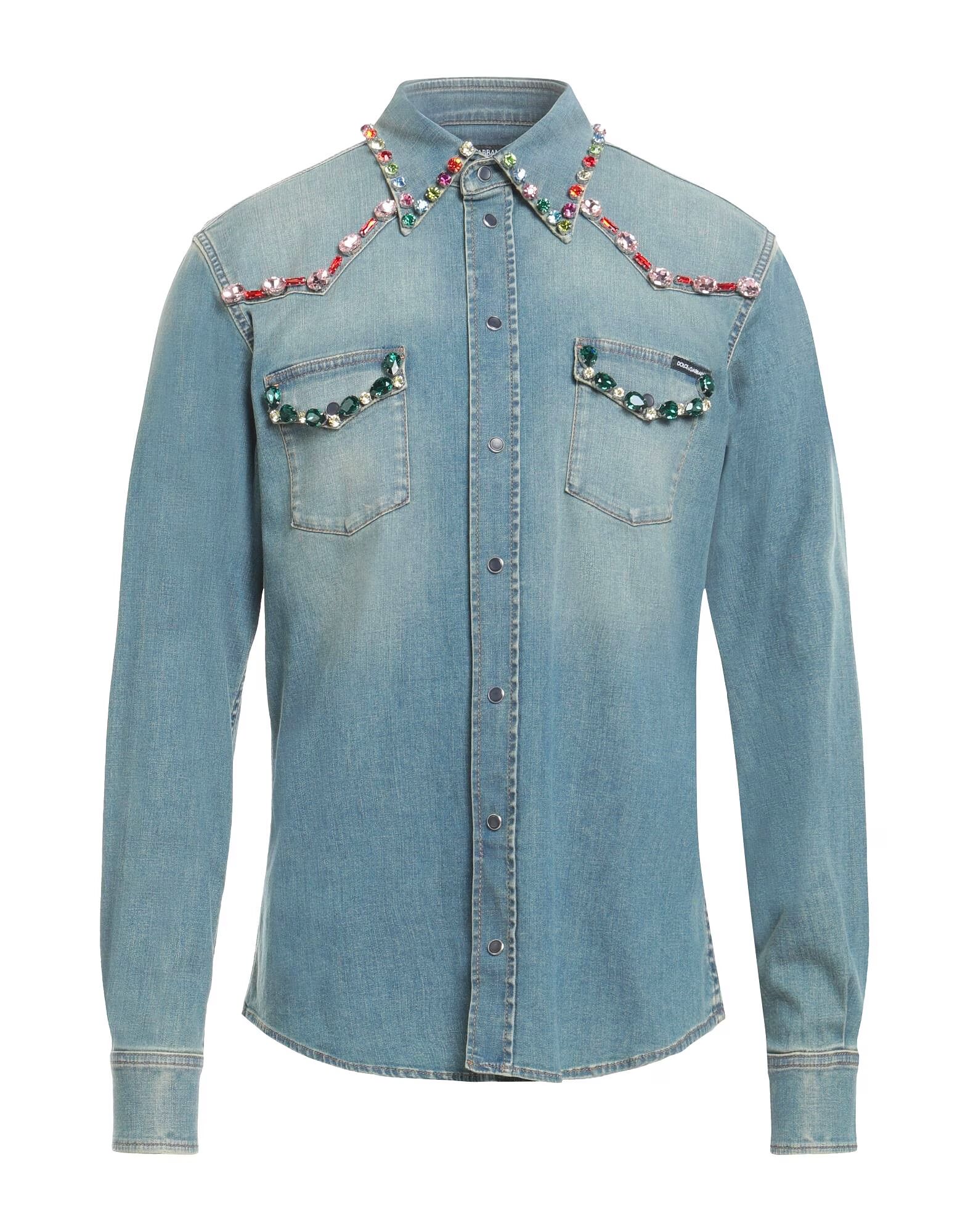 Джинсовая рубашка Dolce&Gabbana, синий
Джинсовая рубашка Dolce&Gabbana, синий