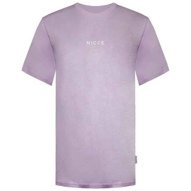 Хлопковая мужская футболка Nicce, фиолетовый 
Хлопковая мужская футболка Nicce, фиолетовый