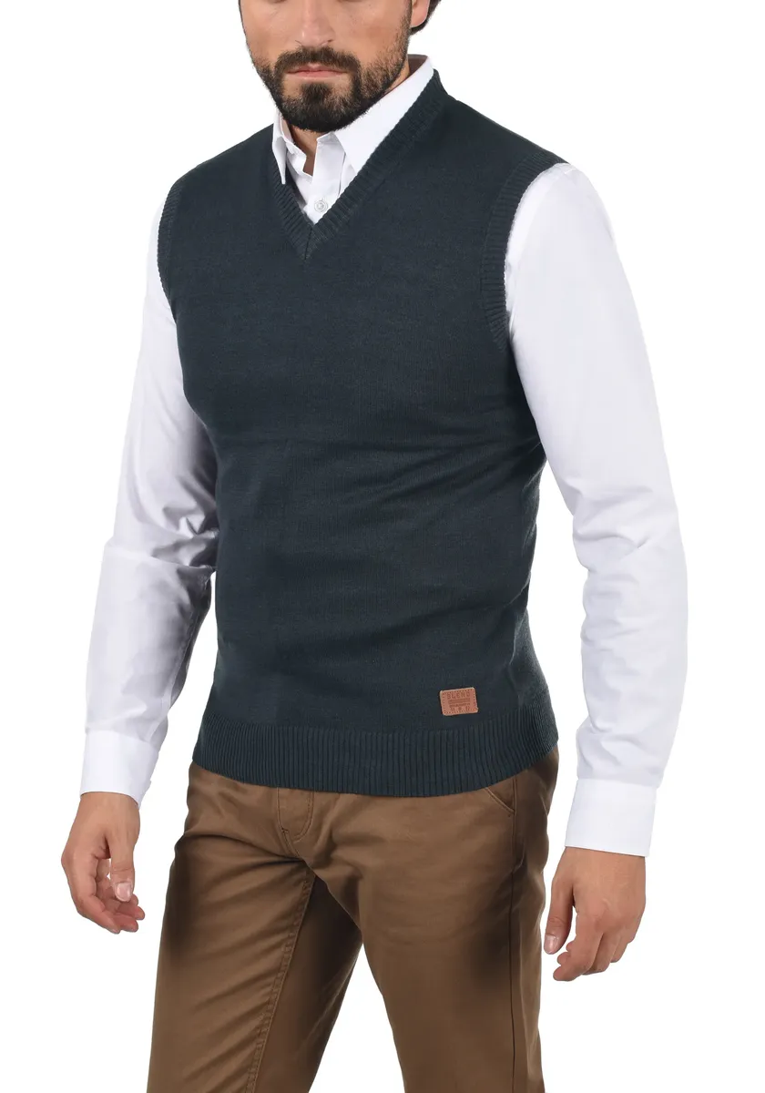 Свитер с V-образным вырезом "BLEND BHLarsson", цвет морской волны
Свитер с V-образным вырезом "BLEND BHLarsson", цвет морской волны