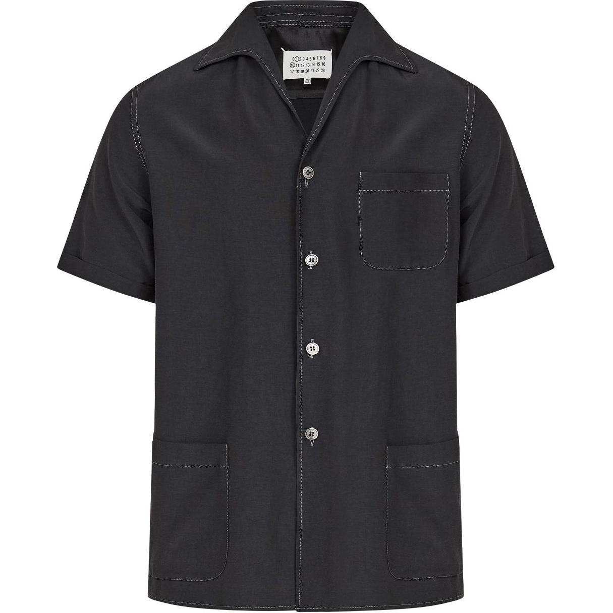 Рубашка с коротким рукавом Maison Margiela, черный
Рубашка с коротким рукавом Maison Margiela, черный