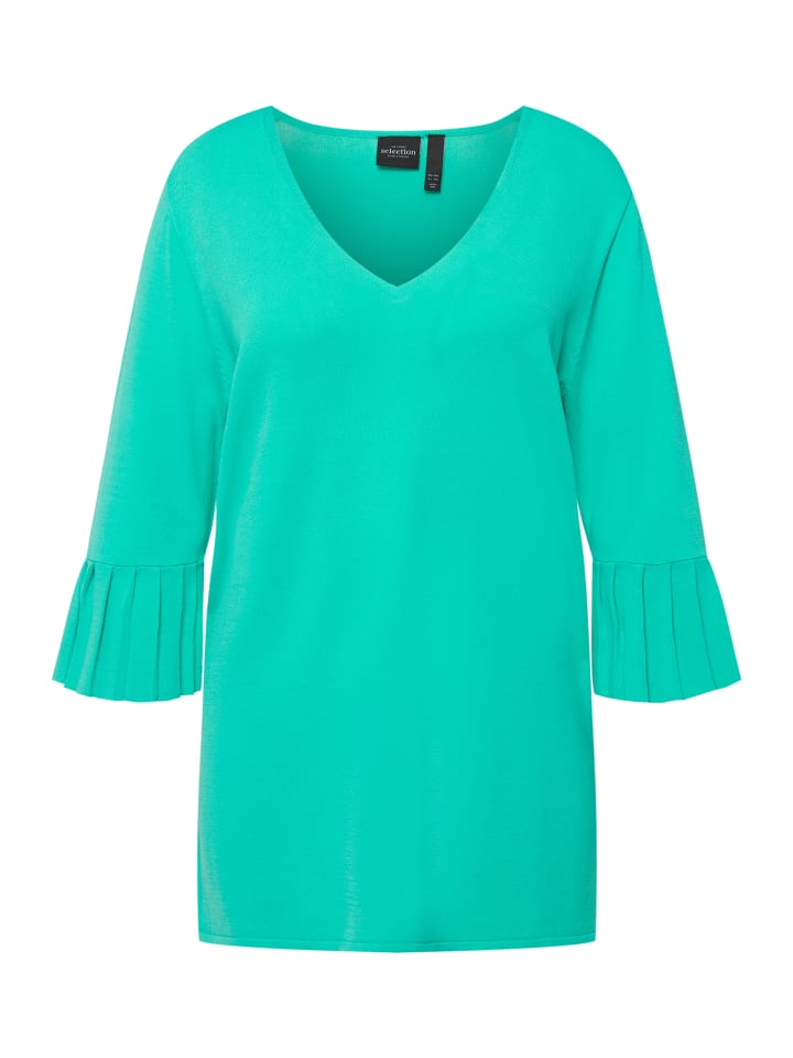 Свитер Ulla Popken, бирюзовый
Свитер Ulla Popken, бирюзовый