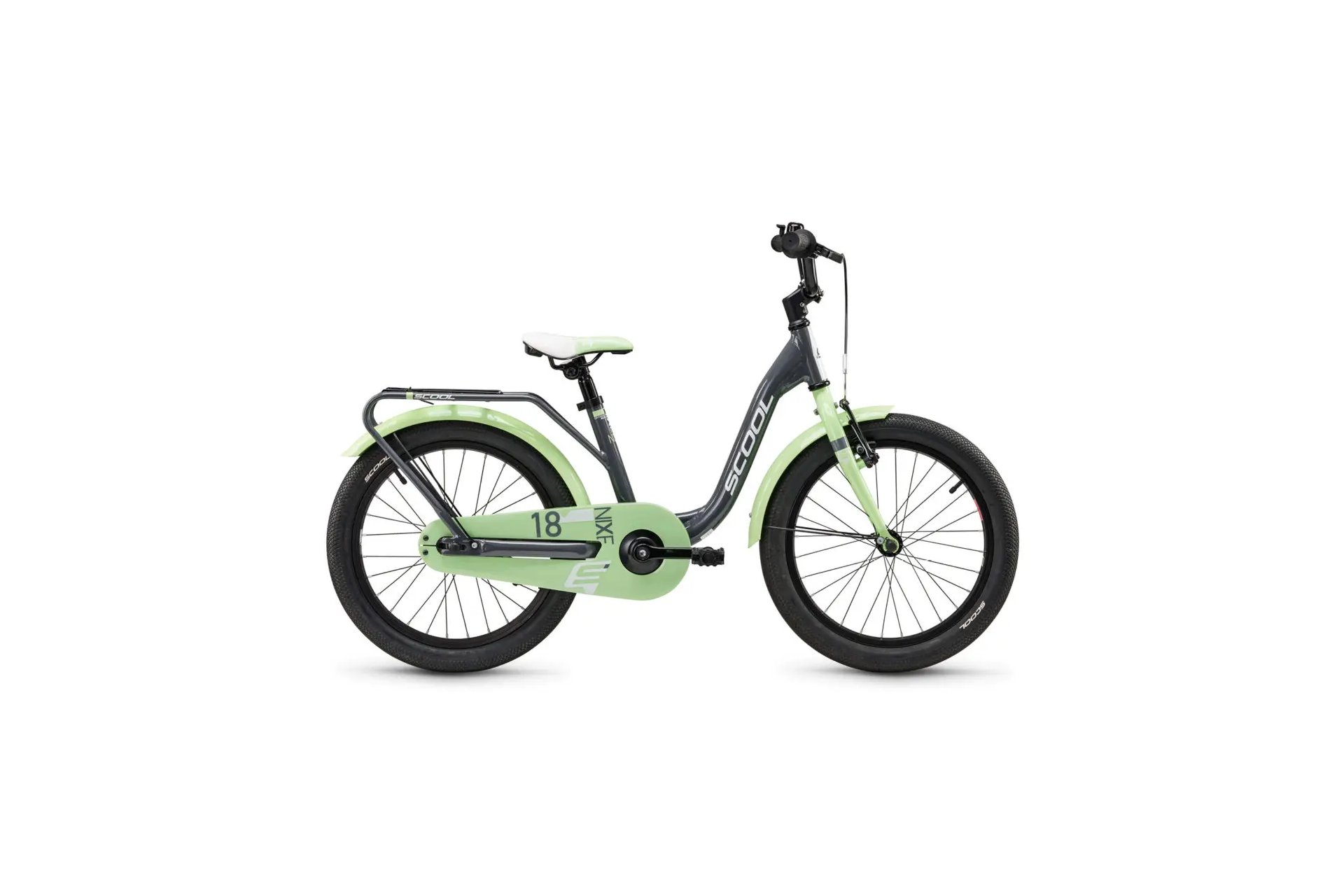 Детский велосипед S'cool niXe 18 1-Gang - 18 дюймов - Tiefeinsteiger - 2025, цвет Grau|Dark Grey/Pastel Green
Детский велосипед S'cool niXe 18 1-Gang - 18 дюймов - Tiefeinsteiger - 2025, цвет Grau|Dark Grey/Pastel Green