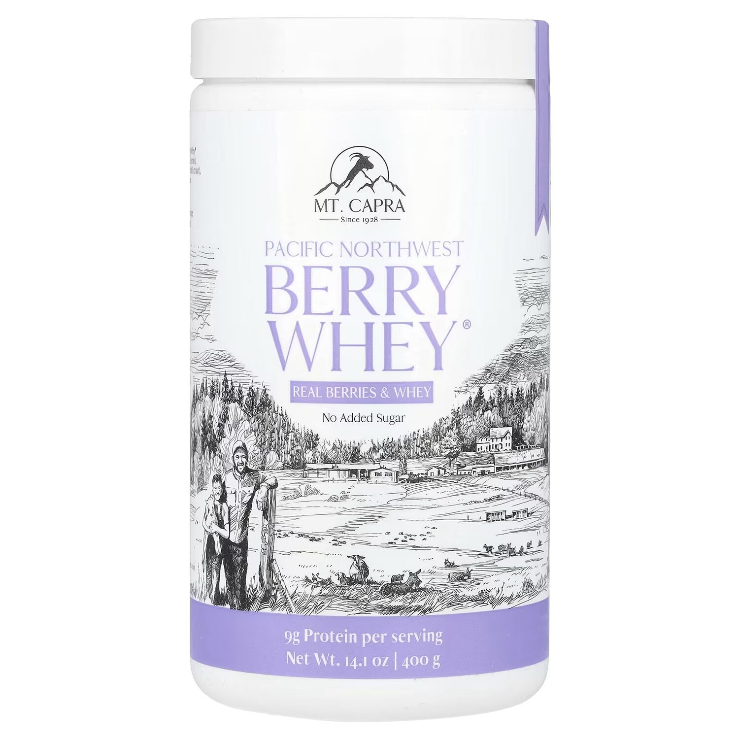 Pacific Northwest Berry Whey, 14,1 унции (400 г) Mt. Capra 
Pacific Northwest Berry Whey, 14,1 унции (400 г) Mt. Capra