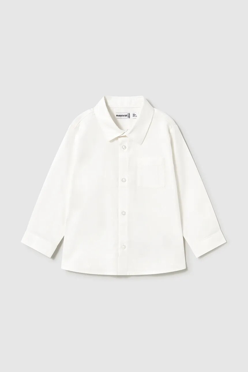 Детская хлопковая рубашка Mayoral, белый
Детская хлопковая рубашка Mayoral, белый