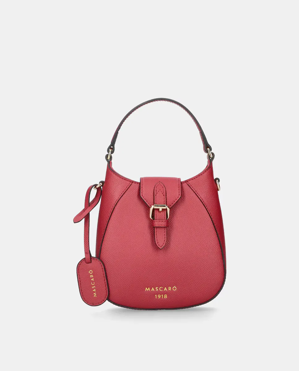 Маленькая сумка через плечо из бордовой кожи Mascaró, красный
Маленькая сумка через плечо из бордовой кожи Mascaró, красный