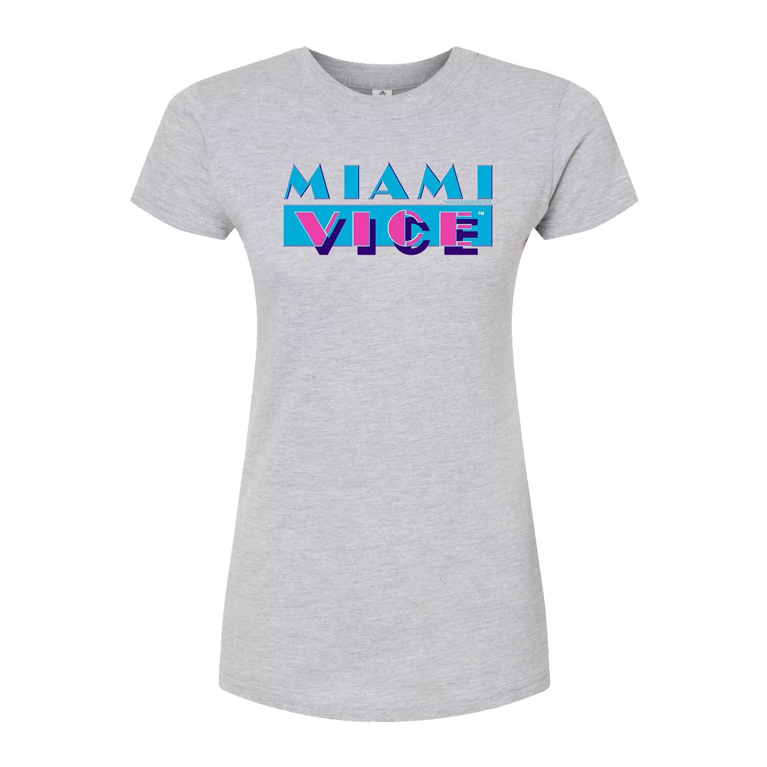 Облегающая футболка Miami Vice для юниоров Licensed Character, серый 
Облегающая футболка Miami Vice для юниоров Licensed Character, серый