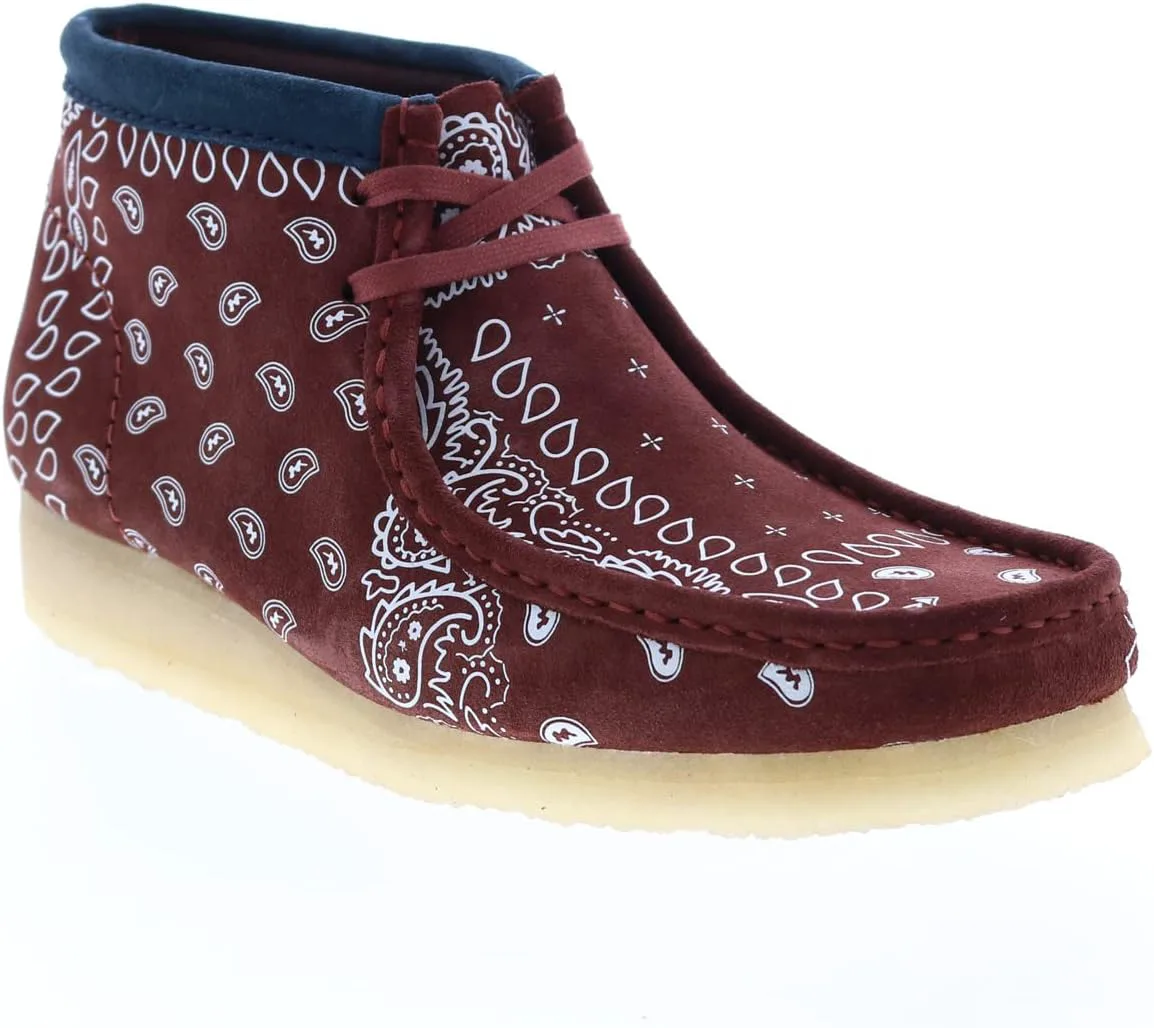 Мужские ботинки Clarks Wallabee Chukka, красный
Мужские ботинки Clarks Wallabee Chukka, красный