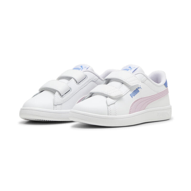 Кожаные детские кроссовки Smash 3.0 PUMA White Grape Mist Blue Skies Purple, цвет purpura 
Кожаные детские кроссовки Smash 3.0 PUMA White Grape Mist Blue Skies Purple, цвет purpura